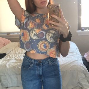 Sun and Moon Crop Top